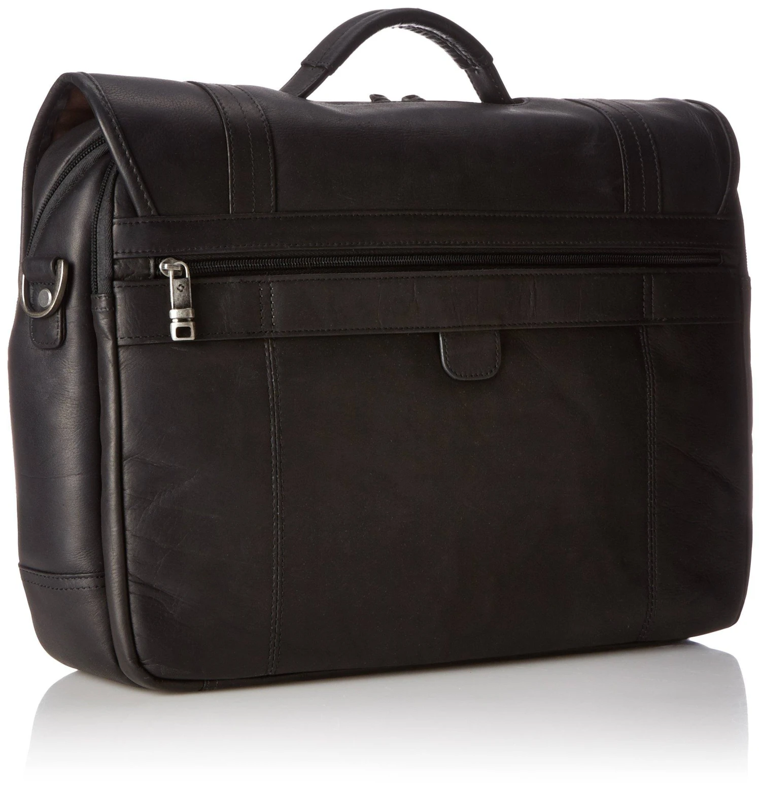 Samsonite Colombian Leather Flapover Briefcase 4 Samsonite Colombian Leather Flapover Briefcase - Image 4