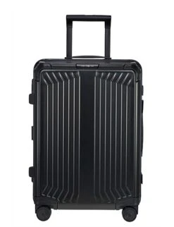 Samsonite LITE-BOX ALU 55CM SPINNER IN BLACK