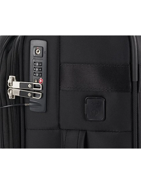 Samsonite City Rhythm Exp Spinner 55cm Black 9 Samsonite City Rhythm Exp Spinner 55cm Black - Image 9