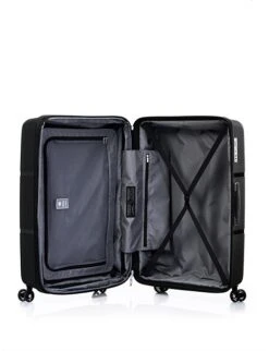 Samsonite Interlace Exp Spinner 75cm Black -Cheap Voyage Vault Store 2436604 21819239 7893953