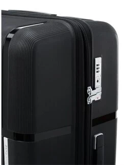 Samsonite Interlace Exp Spinner 81cm Black -Cheap Voyage Vault Store 2436605 21819271 7893963