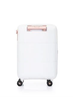 Samsonite Interlace Exp Spinner 55cm White -Cheap Voyage Vault Store 2436606 21819258 7894002