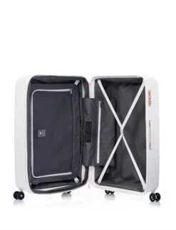 Samsonite Interlace Exp Spinner 81cm White -Cheap Voyage Vault Store 2436608 21819272 7894013