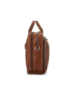 Samsonite Classic Leather Toploader 30.5cm Cognac -Cheap Voyage Vault Store 2437934 21824847 7811536