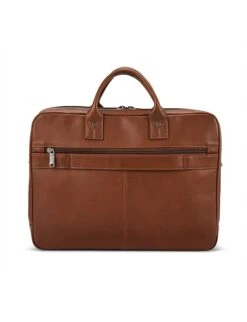Samsonite Classic Leather Toploader 30.5cm Cognac -Cheap Voyage Vault Store 2437934 21824847 7811537