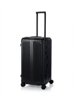 Samsonite LITE-BOX ALU TRUNK 74/27 BLACK -Cheap Voyage Vault Store 2526221 22230026 10404231