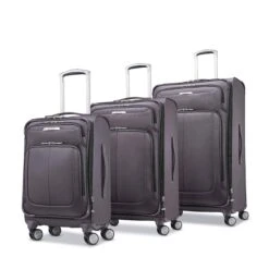 Samsonite SoLyte DLX 3 Piece Set (20"/24"/28") 4-Wheel Luggage Sets
