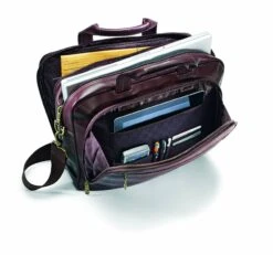 Samsonite Colombian Leather Toploader -Cheap Voyage Vault Store 6bf2d5b33096dc49878e31a751b24e0fd4c126e67dfea490187cd4085bfe1fa1