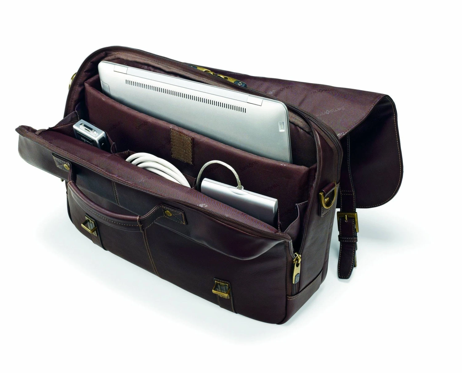 Samsonite Colombian Leather Flapover Case 11 Samsonite Colombian Leather Flapover Case - Image 11