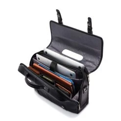 Samsonite Classic Leather Flapover -Cheap Voyage Vault Store f155d729dfa2d5e1f8d7a8870c14e3d5fdeb6122e5bb93e2a19f27a6a3bb2e81