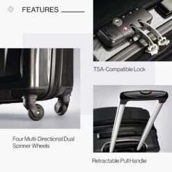 Samsonite Winfield 2 20" 4-Wheel Carry-On Luggage -Cheap Voyage Vault Store fd8c01b6de92d7356dc6b9c4d168f41d6d956f33180bd413507788d5ea7a8858 dc0c8fa9 8924 4a68 be62 696ae77a67b9